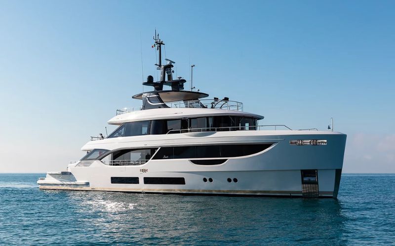 new built benetti oasis yacht available for summer 2026