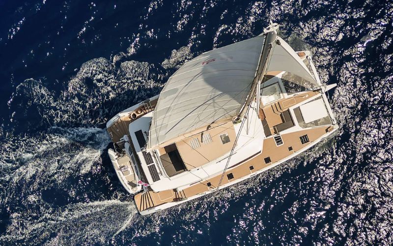brand new alegria 67 catamaran neow available in sardinia and corsica for the summer of 2026