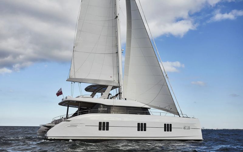 new sunreef 60 for charter in sardinia and corsica