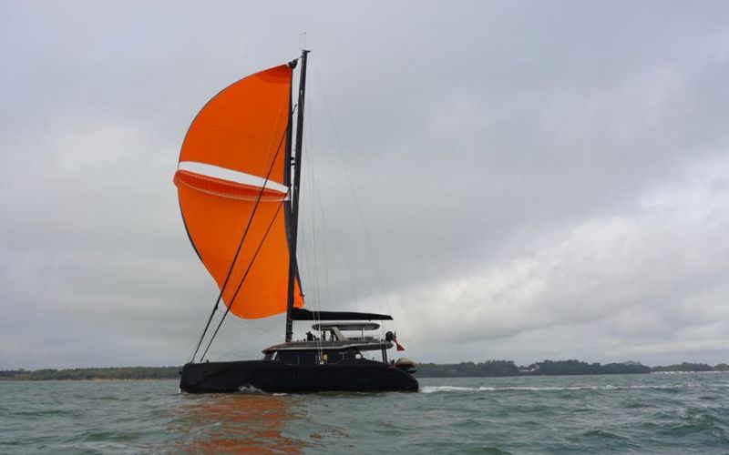 sunreef 80 eco catamaran brand new built available in sardinia and corsica