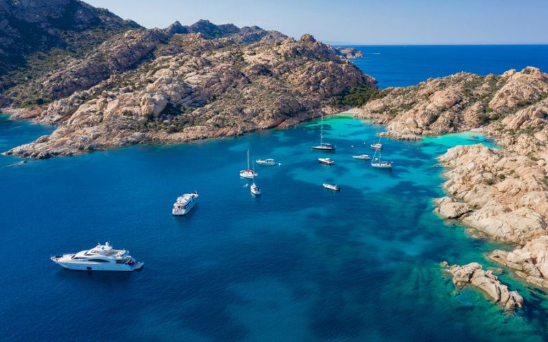itinerary bonifacio to olbia by yacht